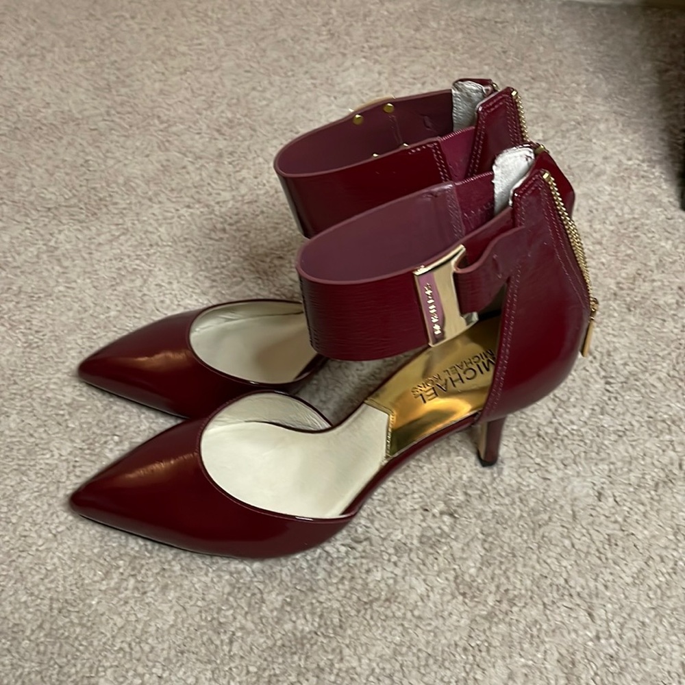 Michael Kors Burgundy Heels